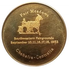 Token - Balmelli`s Rare Coins and Precious Metals - Fair Meadows Chehalis, Washington