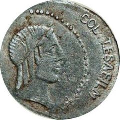 Denarius - Lucius Piso Frugi replica