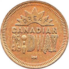 Token - Great Canadian Midway Niagara Falls, Ontario