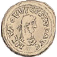 Obol - Louis I Tours, City gate