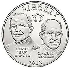 1/2 Dollar US Army 5-Star Generals