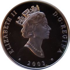 20 Dollars - Elizabeth II HCMS Bras d`or FHE-400