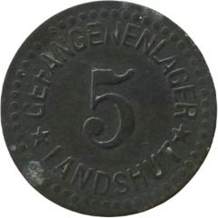 5 Pfennig - Landshut Gefangenenlager