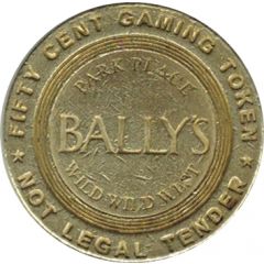 50 Cent Gaming Token - Bally`s Atlantic City