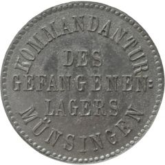 10 Pfennig - Münsingen Kommandantur des Gefangenen Lagers