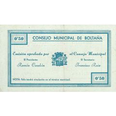 0.50 Pesetas Boltaña
