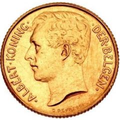 50 Centimes - Albert I Pattern - Dutch text