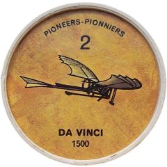 Token - Jell-O Aircraft #2, Da Vinci
