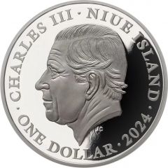 1 Dollar - Charles III Kangaroo