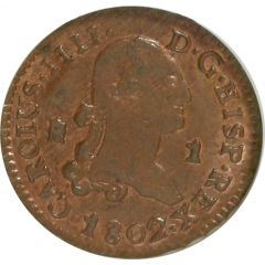 1 Maravedi - Carlos IV