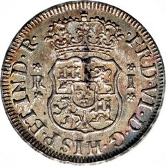1 Real - Fernando VI Colonial Milled Coinage