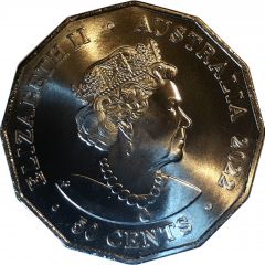 50 cents - Elizabeth II 6th Portrait - Australian Railway Heritage - CR