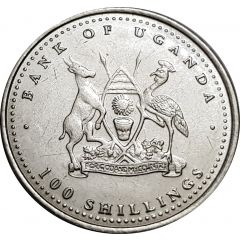 100 Shillings Monkey, steel