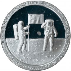 1 oz Silver North American Mint - Apollo 11 - For All Mankind