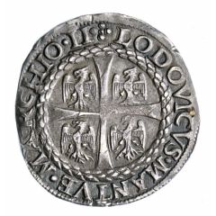 1/2 Testone - Louis III