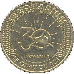 Monnaie de Paris Tourist Token - Le Grau du Roi Seaquarium - 30 ans