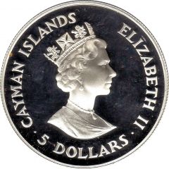 5 Dollars - Elizabeth II WWF