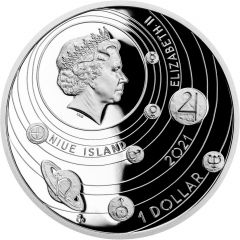 1 Dollar - Elizabeth II Uranus