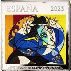 50 Euros Picasso`s `Mujer con los brazos levantados`