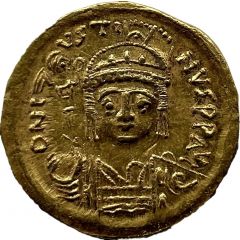 Solidus - Justin II VICTORIA AVGGG, Constantinopolis