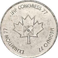 Medal - IFIP Congress 77 Toronto, Ontario