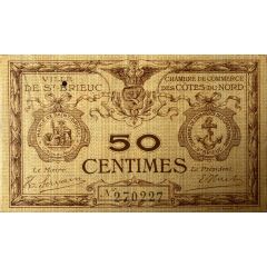 50 Centimes - Chambre de Commerce des Côtes du Nord [22]