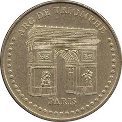 Monnaie de Paris Tourist Token - Paris Arc de Triomphe