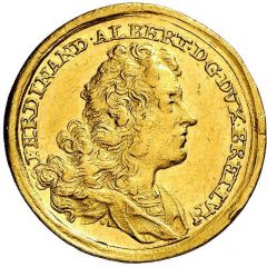 1 Ducat - Ferdinand Albert II