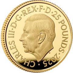 25 Pounds - Charles III Red Arrows; Gold Proof