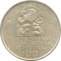100 Korun Death of Josef Mánes
