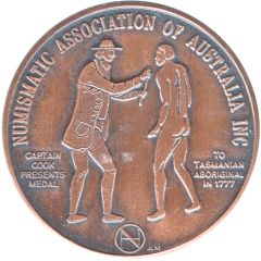 Medal - NAAC2013 Conference Medal Numismatic Association of Australia