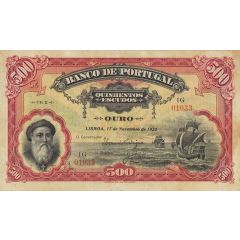 500 Escudos 2nd. print