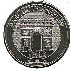 Token - Mémodaille - Europe Collection Paris - Arc de Triomphe
