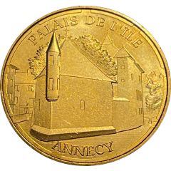 Monnaie de Paris Tourist Token - Annecy Palais de l`île