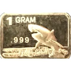 1 Gram Silver Shark