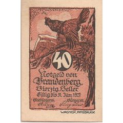 40 Heller Brandenberg in Tirol