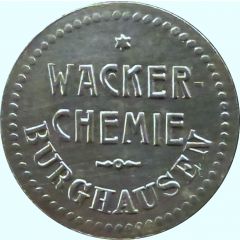 10 Pfennig - Burghausen an der Salzach Wacker Chemie