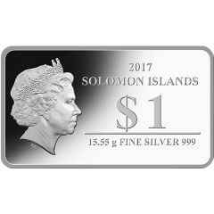 1 Dollar - Elizabeth II Platinum Wedding