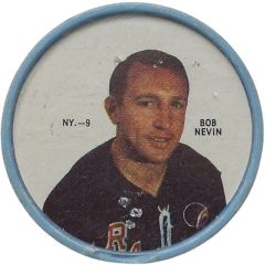 Token - Shirriff Hockey Player NY.-9, Bob Nevin