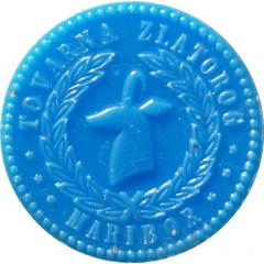 Token - Tovarna Zlatorog Maribor, light blue