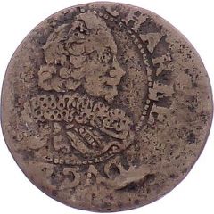 Double Tournois - Charles I 19th type