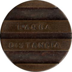 Telephone Token - Entel long-distance calling, Star, brass