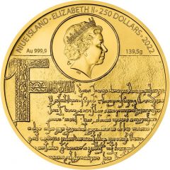 250 Dollars - Elizabeth II Golden Bull of Sicily
