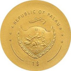 1 Dollar Romulus Augustulus gold coin