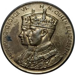 Medal - George VI and Elizabeth Coronation 1937