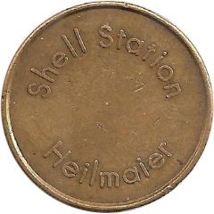 Car Wash Token Shell - Station Heilmaier Carfenkel Dorfen