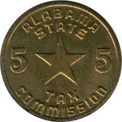 5 Mills - Luxury Tax Token Alabama