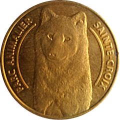 Token - Médailles et Patrimoine Parc animalier Sainte Croix