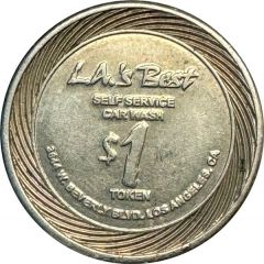 Car Wash Token - L.A.'s Best Los Angeles, California