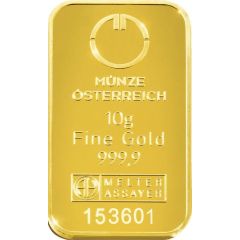 10 Gram Gold Münze Österreich Kinebar